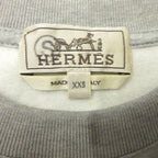 Hermes Scub'h Scub Ash Sweatshirt Shirt Diver Horse Xxs Gray — view 7