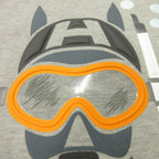 Hermes Scub'h Scub Ash Sweatshirt Shirt Diver Horse Xxs Gray — view 4