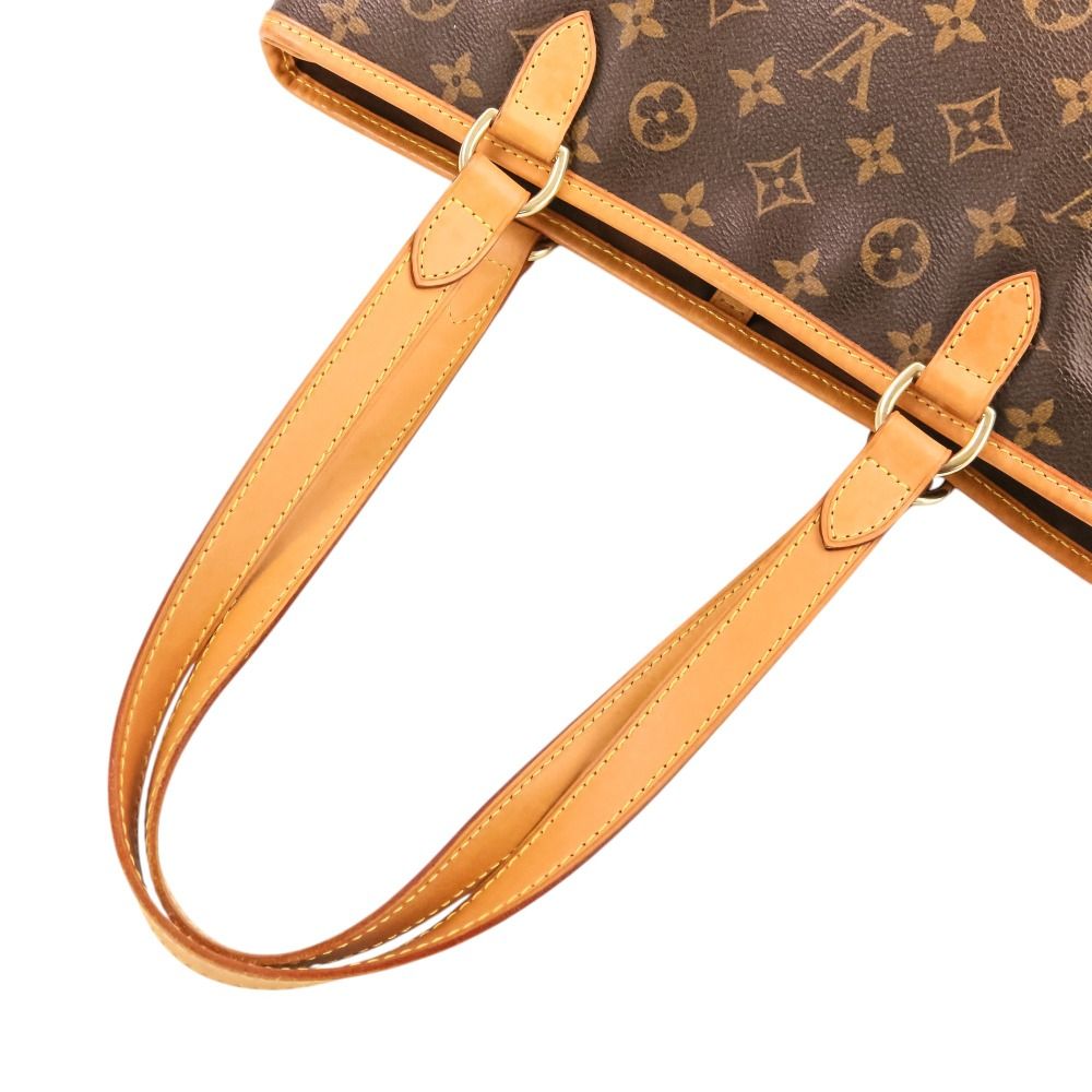 Louis Vuitton Monogram Batignolles Oriental Tote Shoulder Bag Brown