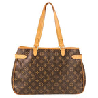 Louis Vuitton Monogram Batignolles Oriental Tote Shoulder Bag Brown