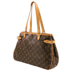 Louis Vuitton Monogram Batignolles Oriental Tote Shoulder Bag Brown