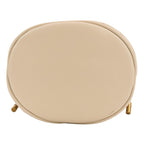 Gucci GG Marmont Leather Mini Bucket Chain Shoulder Bag Ivory