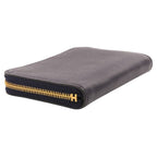 Hermes Chaine D'ancre Zip Azap Compact Wallet Blue Nuit