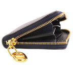 Hermes Chaine D'ancre Zip Azap Compact Wallet Blue Nuit