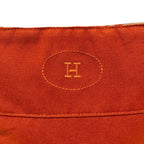 Hermes Canvas Bolide Pouch 31 Orange