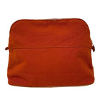 Hermes Canvas Bolide Pouch 31 Orange