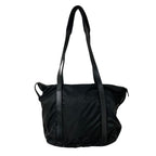 Prada Nylon Shoulder Tote Bag Black