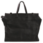 Fendi Selleria Roman Leather Stitch Tote Bag