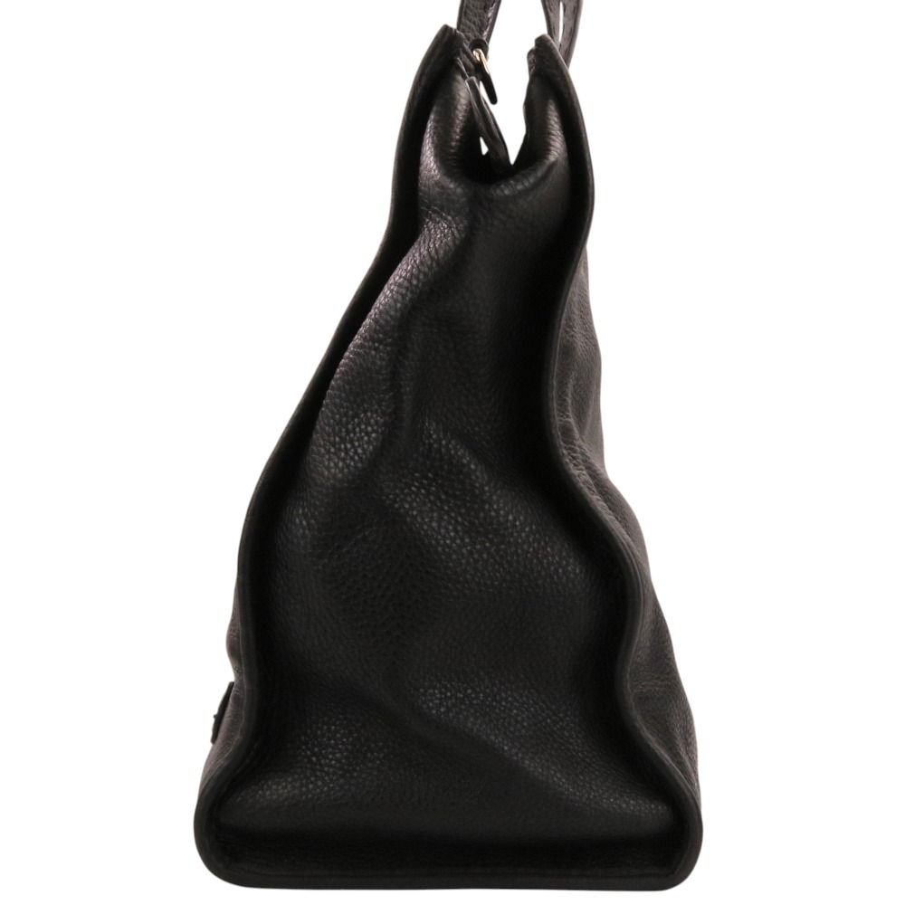 Fendi Selleria Roman Leather Stitch Tote Bag