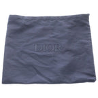 Dior Oblique Jacquard Grained Calfskin Messenger Bag Mini Gray