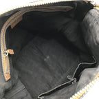 Gucci GG Canvas Leather Hand Shoulder 2-Way Bag Brown