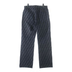Fendi Zucca Cotton Denim Pants Indigo — view 2