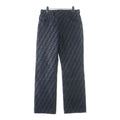 Fendi Zucca Cotton Denim Pants Indigo