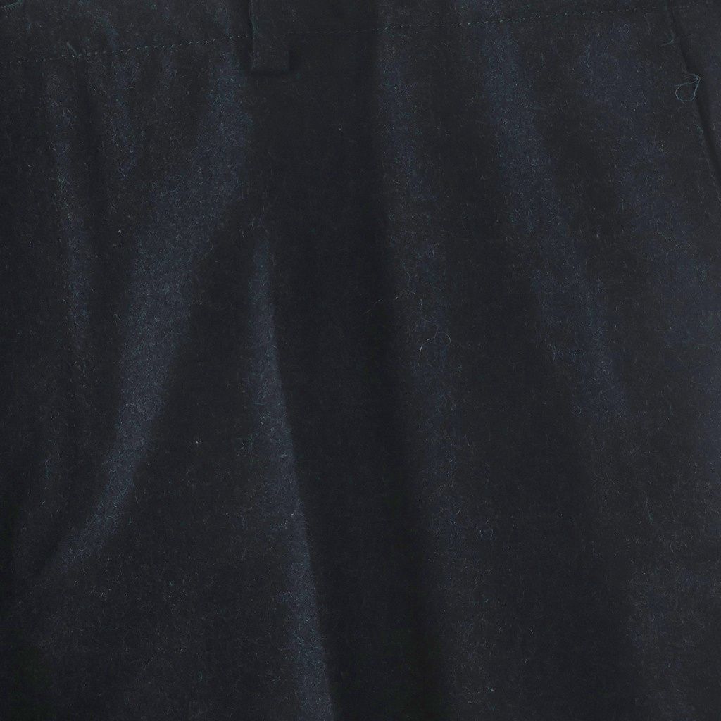 Hermes Pleated Cashmere Blend Wool Dress Trousers Pants Black — view 5