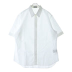Dior All Over Oblique Pattern Regular Color Cotton Jacquard Short Sleeve Shirt
