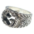 Gucci Interlocking Ring Silver