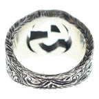 Gucci Interlocking Ring Silver