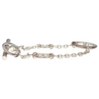 Hermes Chaine D'ancre Farandole Chain Bracelet Silver