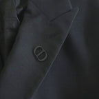 Dior CD Metal Double Tailored Jacket Black — view 6