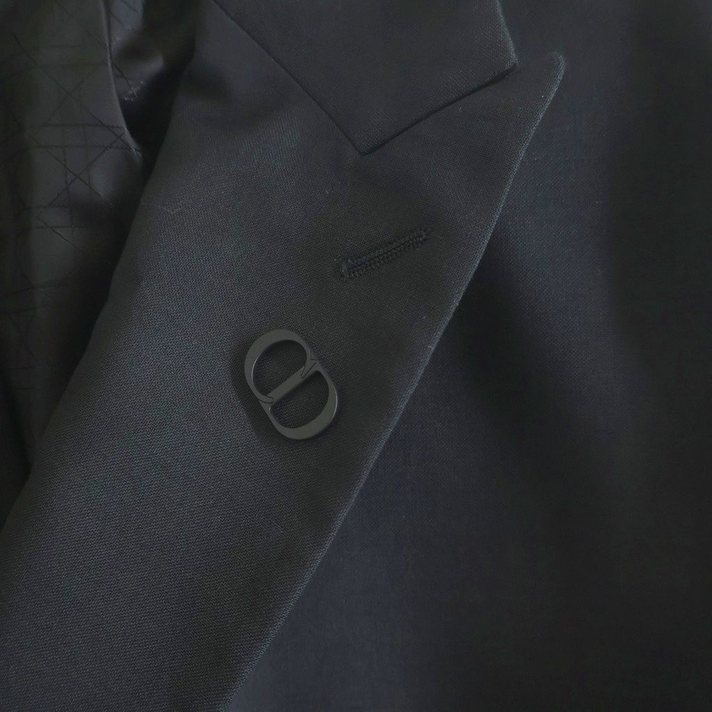 Dior CD Metal Double Tailored Jacket Black — view 6