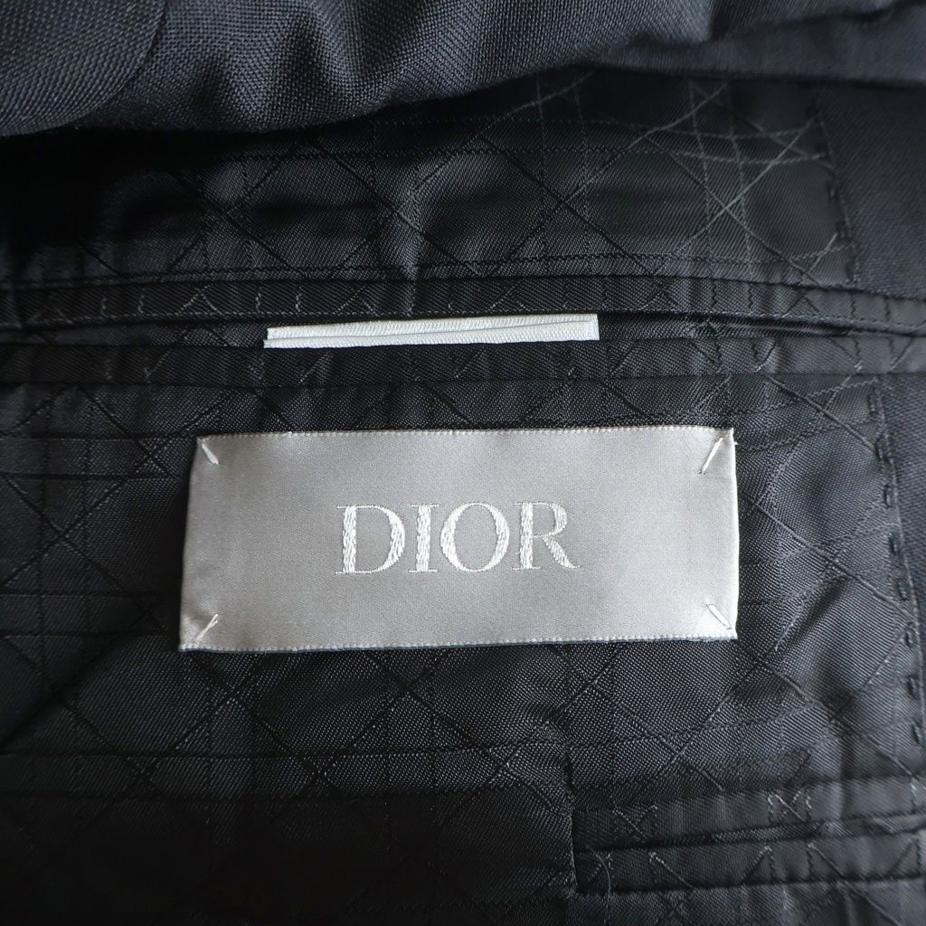 Dior CD Metal Double Tailored Jacket Black — view 7