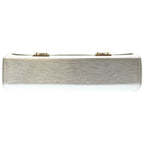 Louis Vuitton Epi Galaxia Handbag Silver Leather Gold