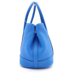 Hermes Neo Garden Party 23 Handbag New Blue Hydra Negonda Togo Silver
