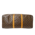 Louis Vuitton Boston Bag Monogram Canvas Keepall 50 Brown Large Going