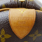Louis Vuitton Boston Bag Monogram Canvas Keepall 50 Brown Large Going