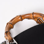 Gucci Shoulder Bag Mini Andbag 2-Way Bamboo Silver — view 6