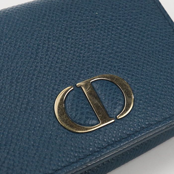 Dior 30 Montaigne Trifold Wallet Calfskin