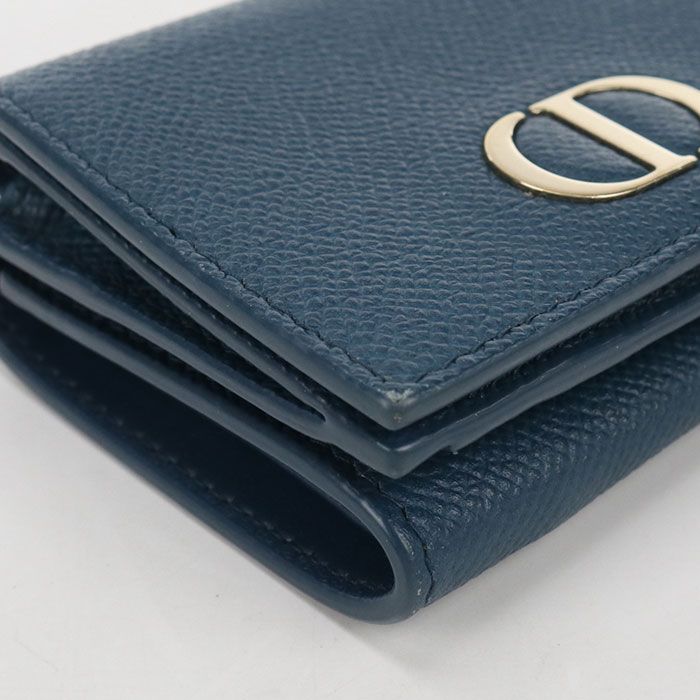 Dior 30 Montaigne Trifold Wallet Calfskin