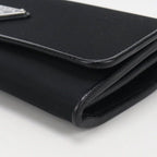 Prada Wallet Bifold Triangle Logo Nylon