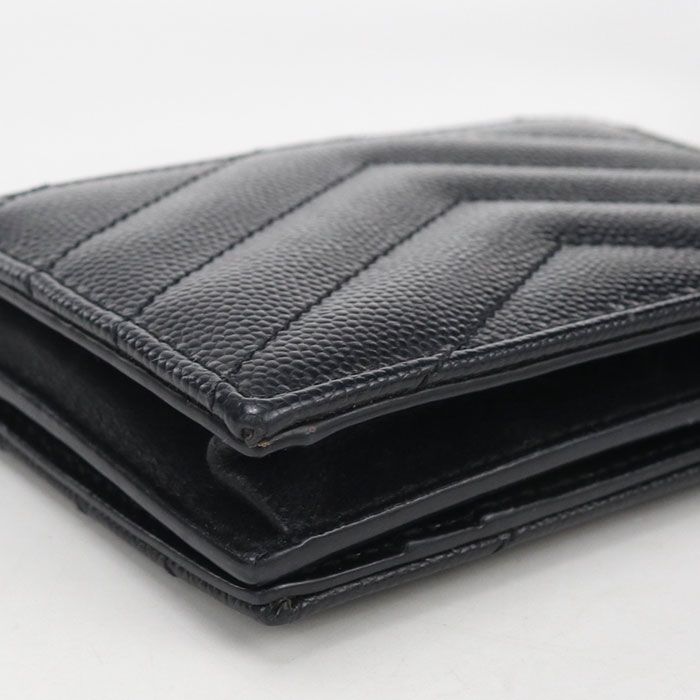 Saint Laurent Business Card Case Monogram Calfskin
