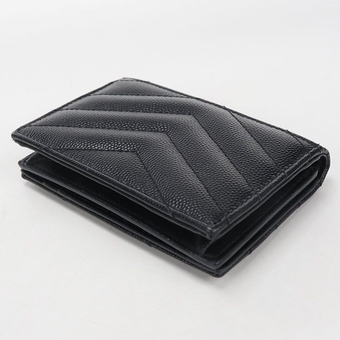 Saint Laurent Business Card Case Monogram Calfskin