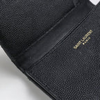 Saint Laurent Business Card Case Monogram Calfskin