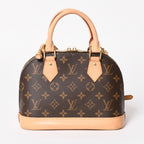 Louis Vuitton Monogram Alma BB Handbag Shoulder Gold — view 2