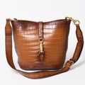Gucci Shoulder Bag Cross New Jackie Brown Gold