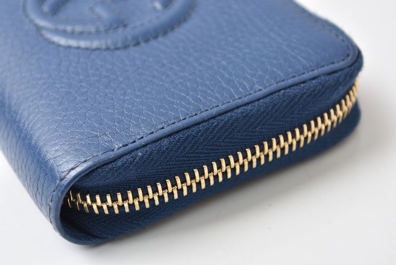 Gucci Coin Case Card Mini Wallet Interlocking Soho