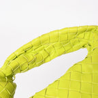 Bottega Veneta Mini Jodie Handbag Intrecciato Lime Green — view 7