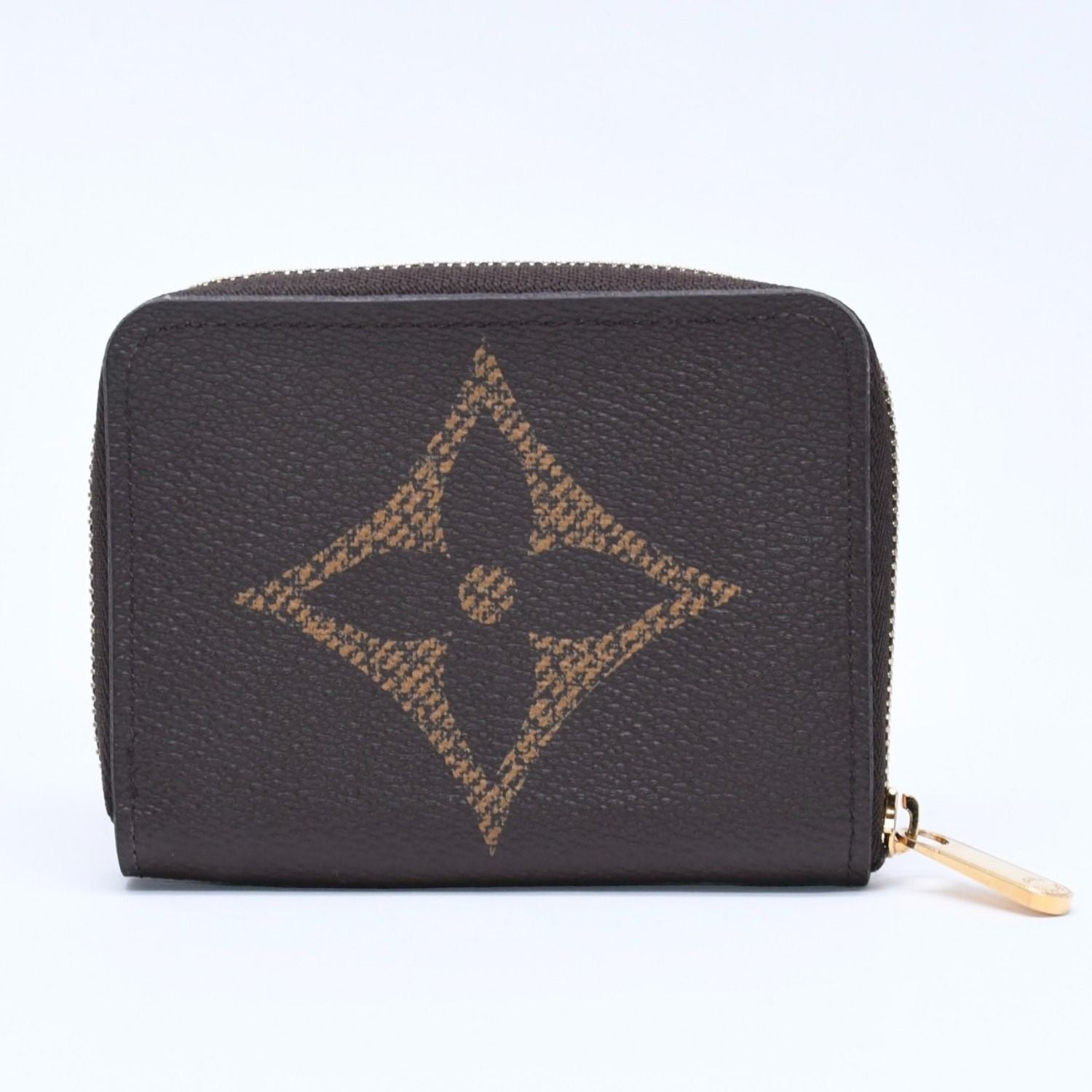 Louis Vuitton Zippy Coin Purse Monogram Giant Brown — view 2