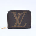 Louis Vuitton Zippy Coin Purse Monogram Giant Brown