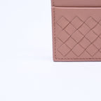 Bottega Veneta Card Case Intrecciato Beige Calfskin — view 6