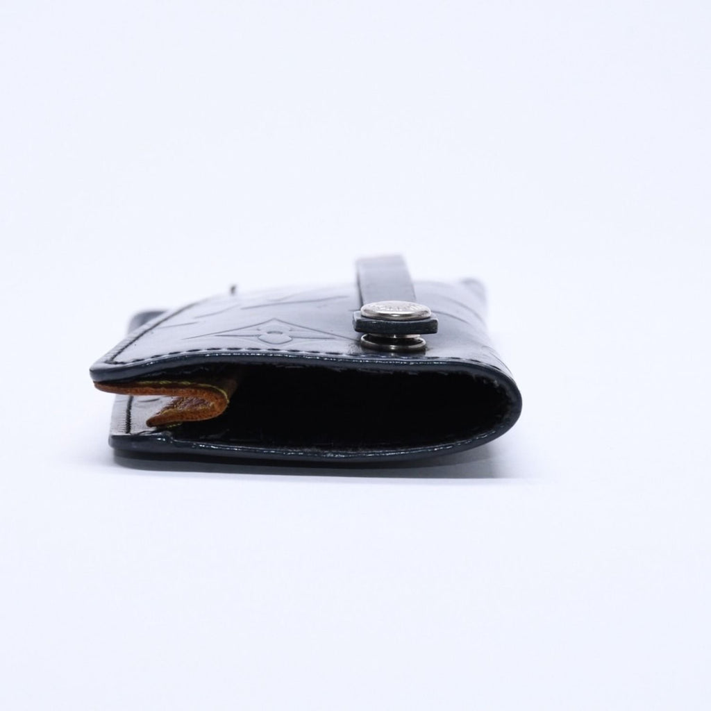 Louis Vuitton Clochette PM Key Case Monogram Matte Noir Silver Key Holder — view 5