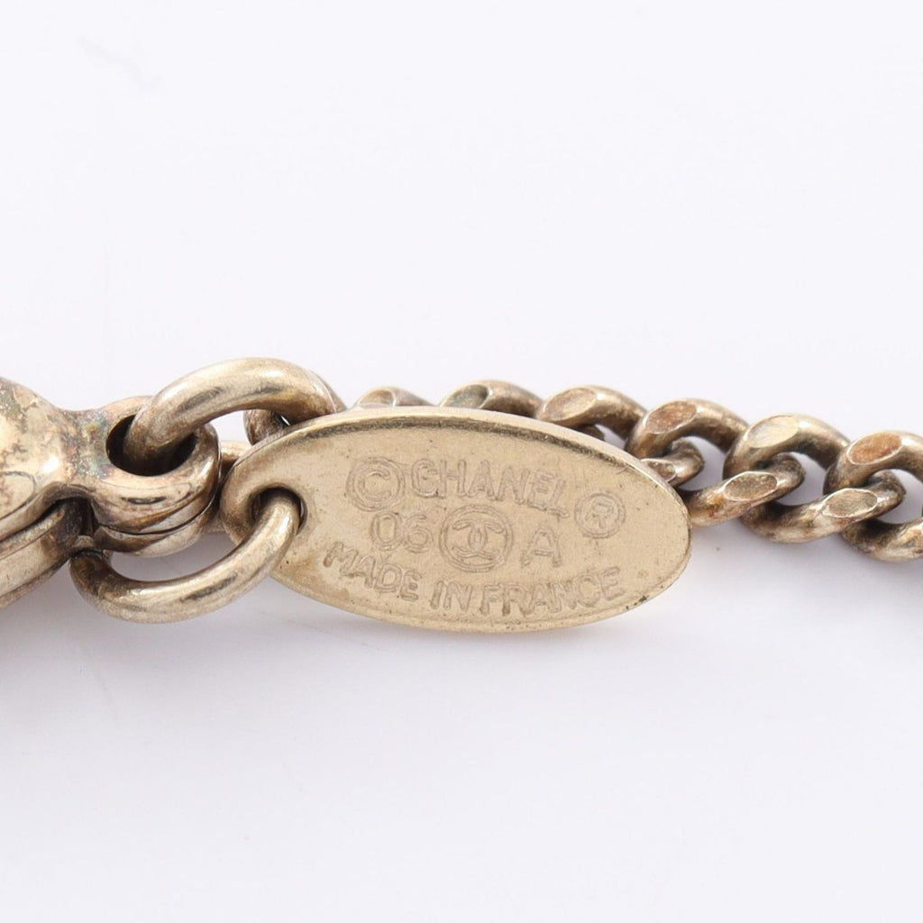 Chanel Necklace CC Logo Icon Border
