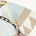 Hermes Dress Twill Lane Figure Artistique Scarf Switch Silk Wool — view 5