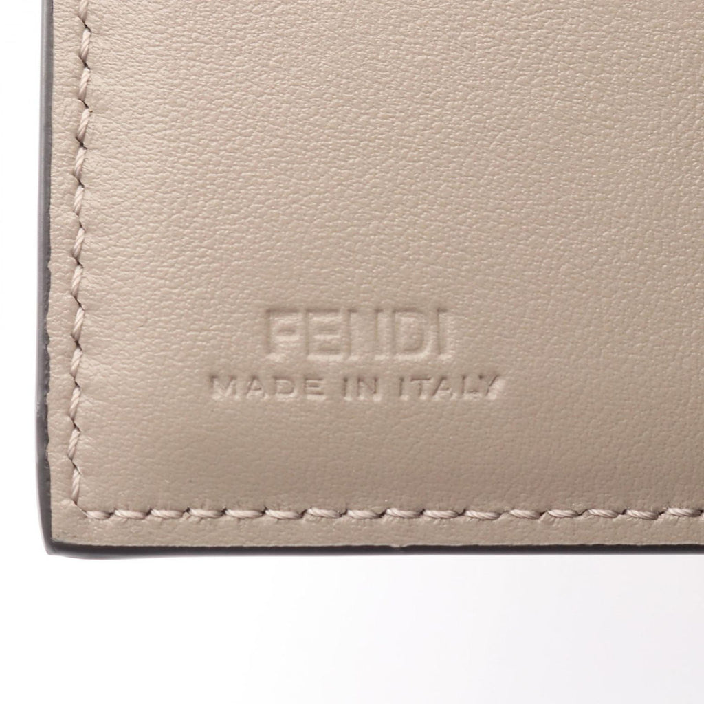 Fendi Trifold Wallet FF Diamond Leather