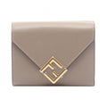 Fendi Trifold Wallet FF Diamond Leather