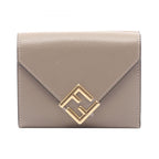 Fendi Trifold Wallet FF Diamond Leather