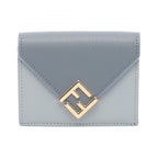 Fendi Trifold Wallet FF Diamond Leather